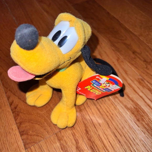 PLUTO Dog Plush Stuffed Toy with Tags 7" Collectible MIckey Mouse Disney Mattel - Picture 3 of 4